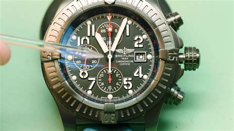 breitling super avenger replica vs real|is breitling a real watch.